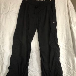 Lululemon athletic pants. Black size 8